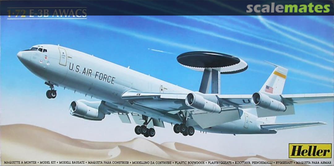 Boxart E-3B AWACS 80308 Heller Boxart E-3B AWACS 80308 Heller