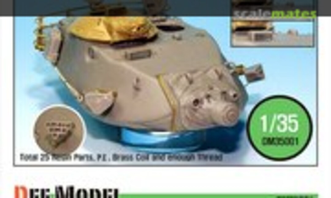 1:35 M60A1/A3 Turret set (for M60A1/A3) (Def.Model DM35001) DM35001