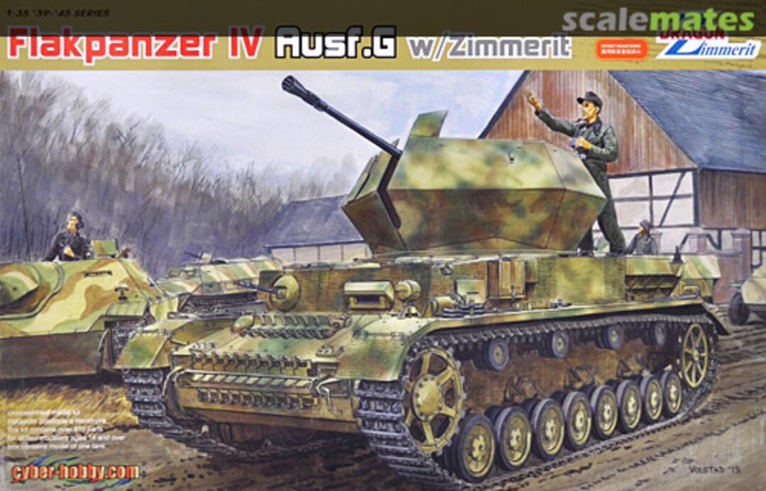 Boxart Flakpanzer IV Ausf. G w/Zimmerit 6746 Dragon Boxart Flakpanzer IV Ausf. G w/Zimmerit 6746 Dragon