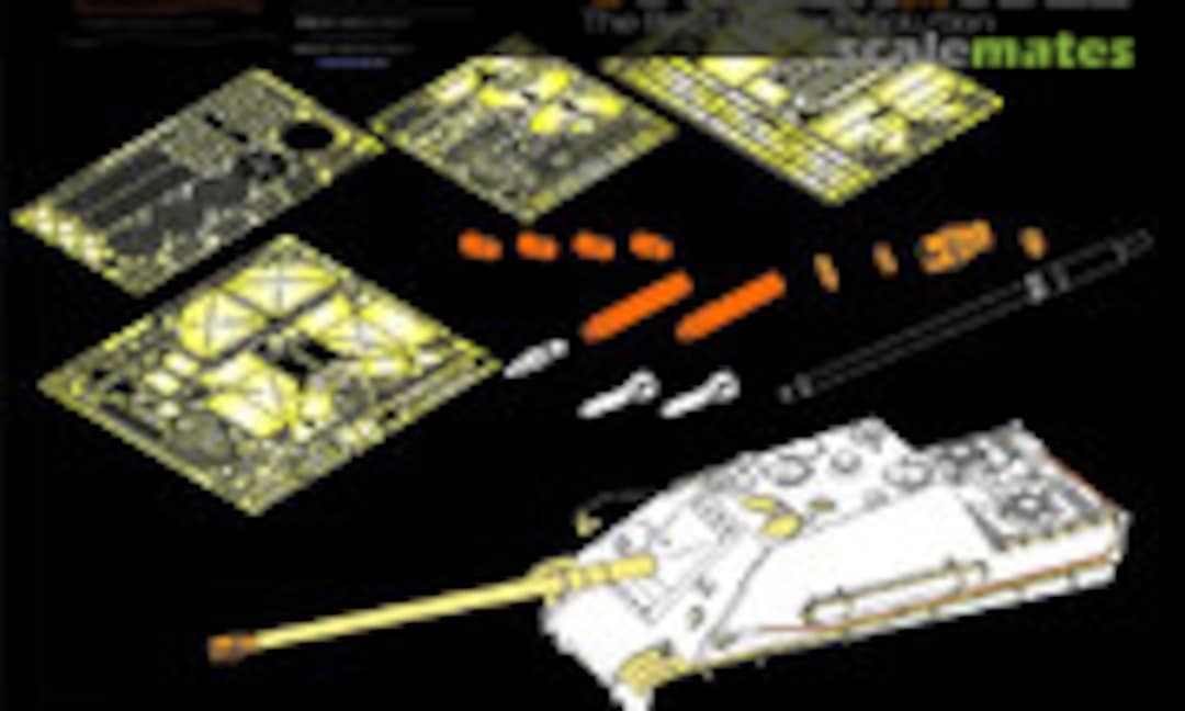 1:35 WWII Jagdpanther G2 Late Version Detail Parts (Dragon) (Voyager Model PE35664) PE35664