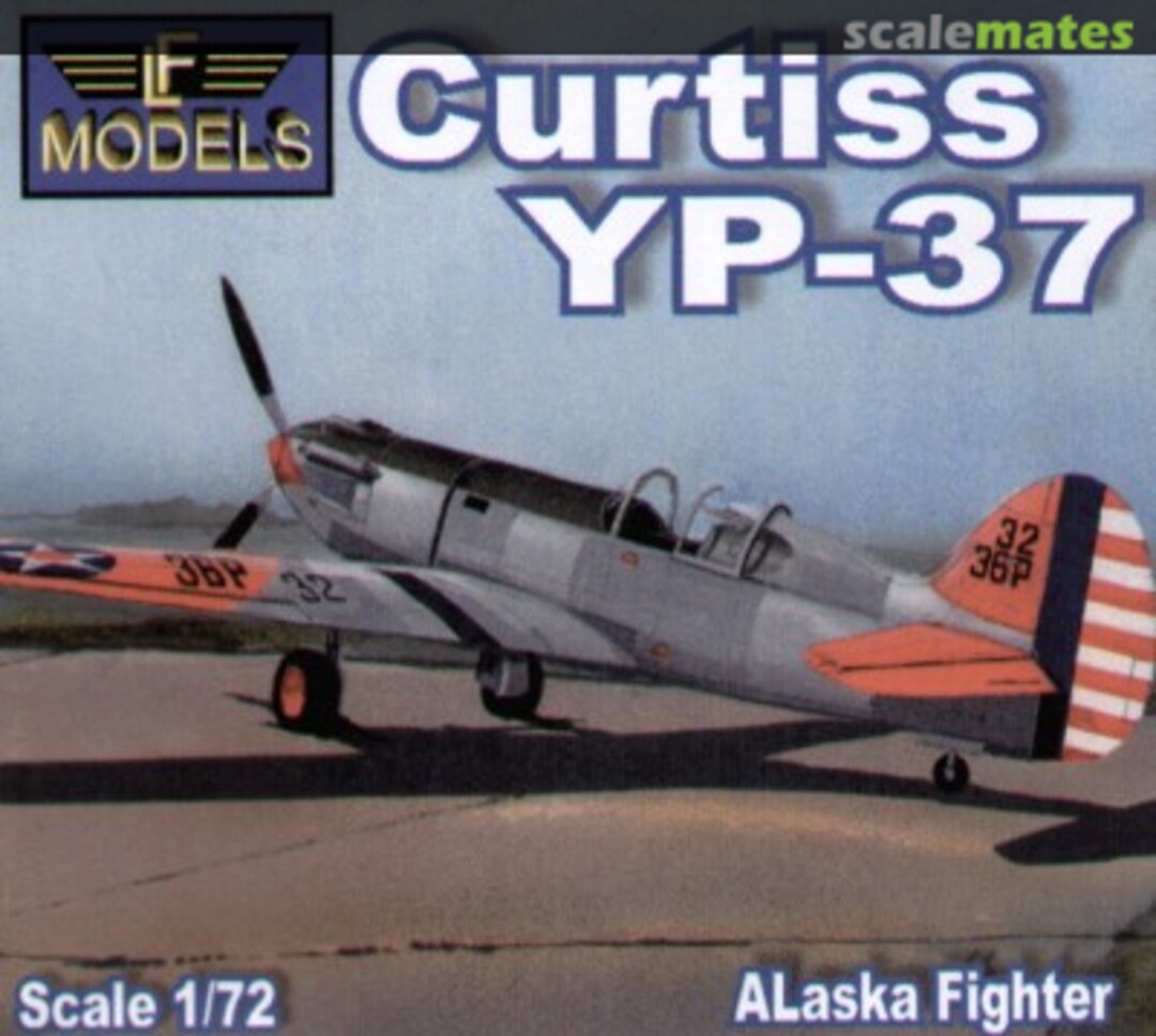 Boxart Curtiss YP-37 7260 LF Models Boxart Curtiss YP-37 7260 LF Models