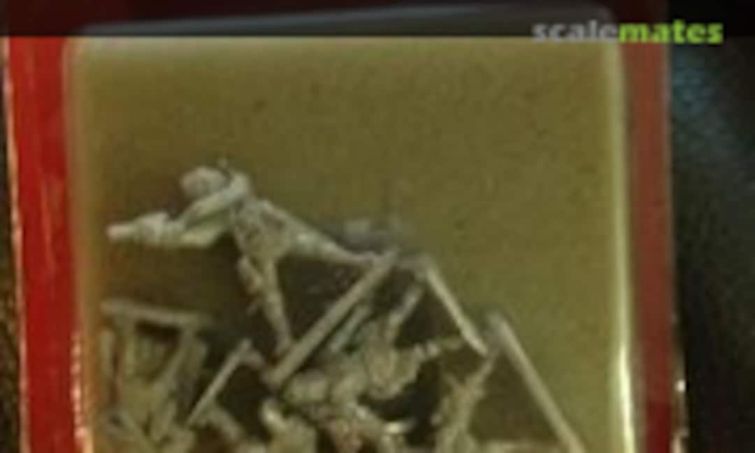 28mm Phor Tak , Mad Jaharian Scientist Inventor of the Flying Death and Ur Jan, Assassin of Mars with two Mercenary Panthans (Heritage Models 1510) 1510