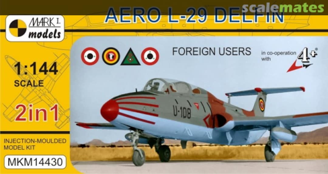 Boxart Aero L-29 Delfin Foreign Users MKM14430 Mark I Models
