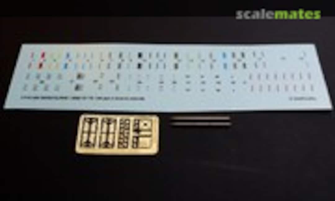 1:144 AIM-9D/G/H/L/M/S Sidewinder / R-13M (AA-2 Atoll-D) / MIM-72 Chaparral / RB-74 (Shelf Oddity SO11444)