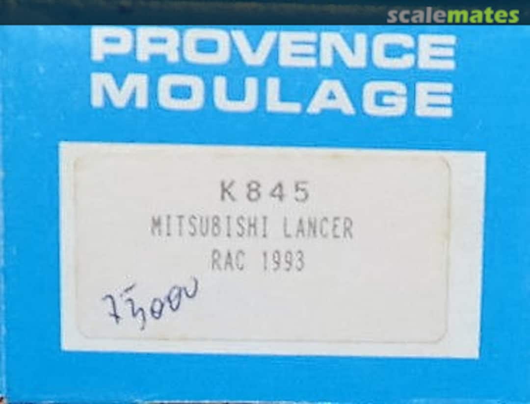 Boxart Mitsubishi Lancer Evo I [K5 MRE] K845 Provence Moulage