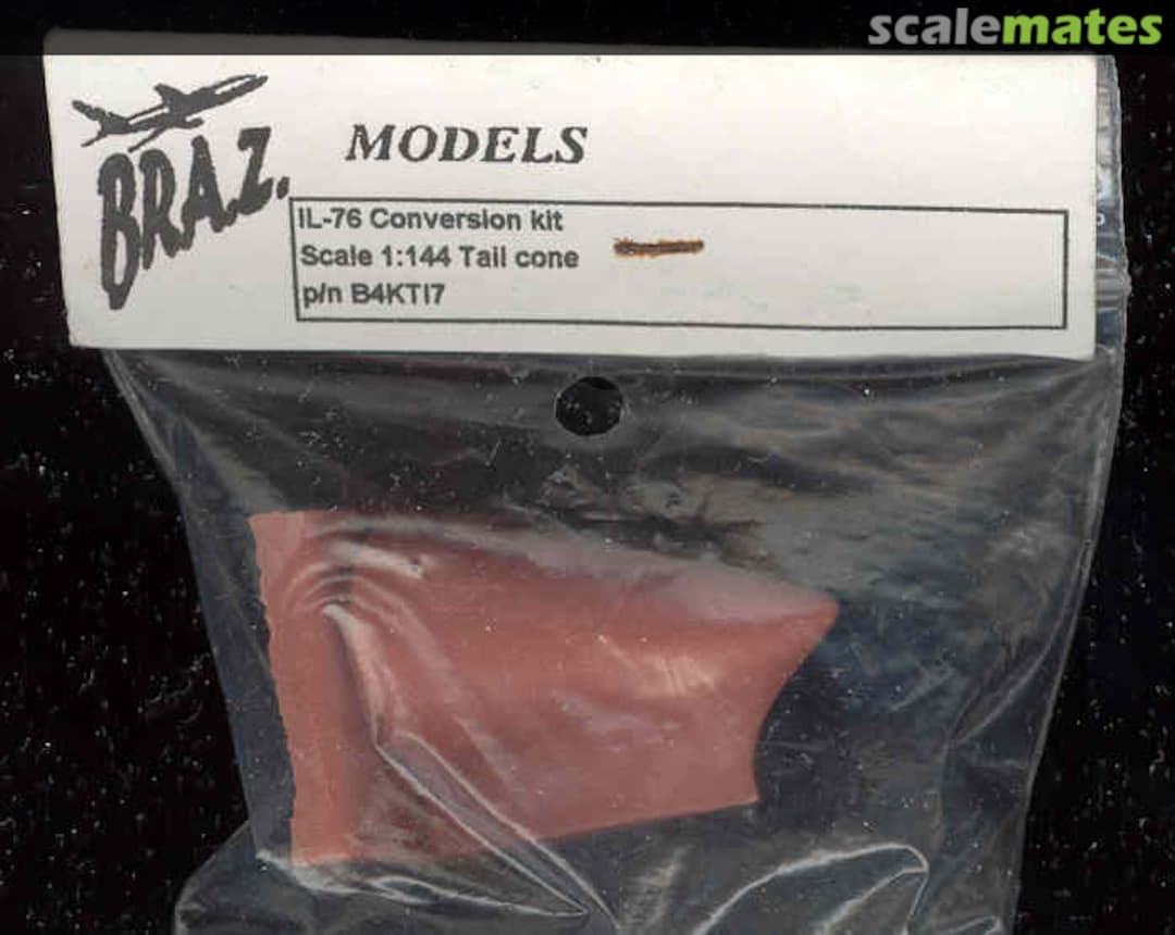 Boxart IL-76 Conversion kit Tail cone B4KT17 Bra.Z Models Boxart IL-76 Conversion kit Tail cone B4KT17 Bra.Z Models