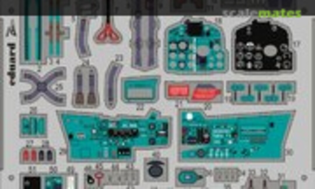 1:48 MiG-21SMT interior (Eduard 49576)