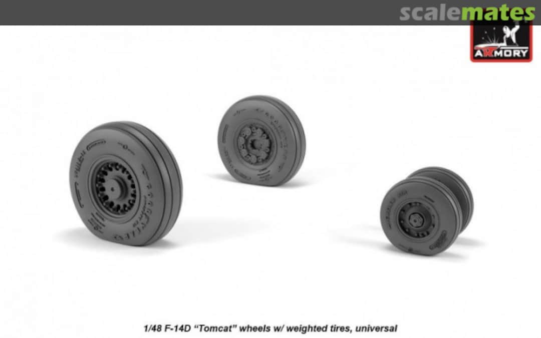 Boxart F-14 Tomcat late type wheels w/ weighted tires AW48327 Armory Boxart F-14 Tomcat late type wheels w/ weighted tires AW48327 Armory