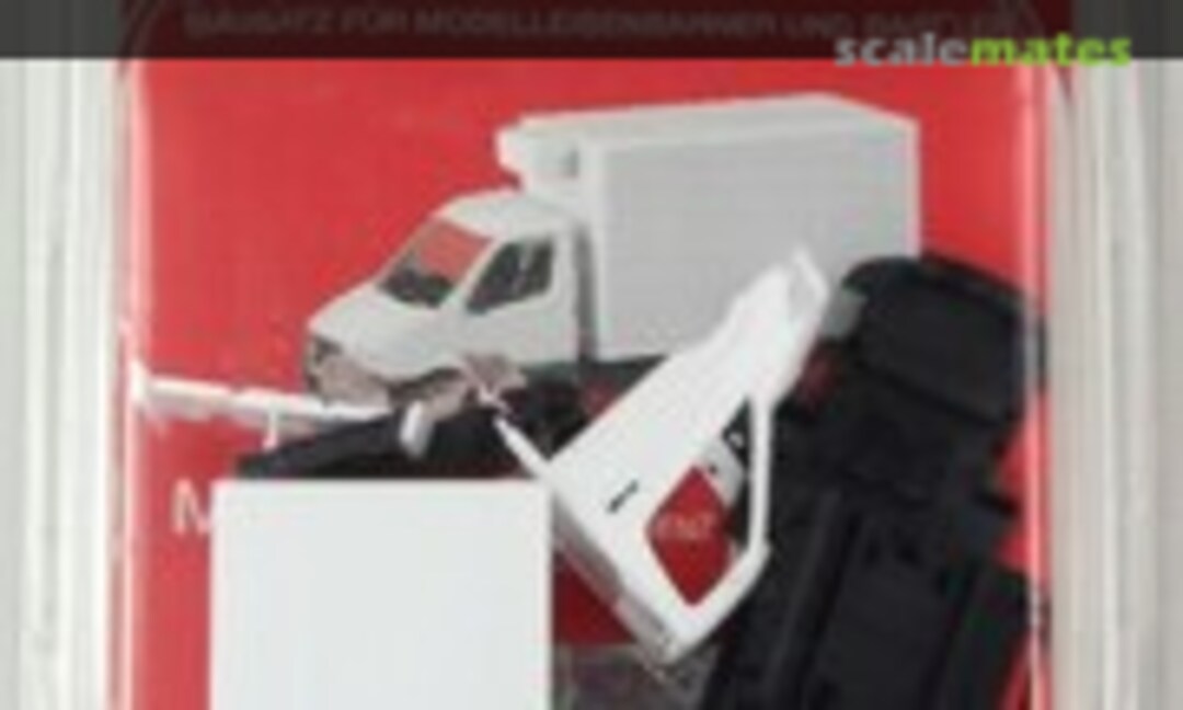 1:87 Minikit: Mercedes-Benz Sprinter refrigerated boxtrailer, unprinted (Herpa 013062)