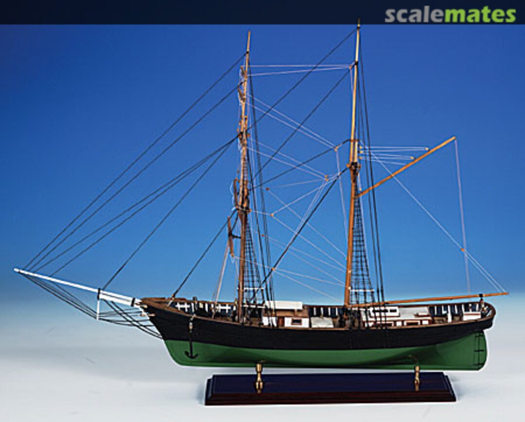 Boxart Brigantine Newsboy 1854 MS2108 Model Shipways Boxart Brigantine Newsboy 1854 MS2108 Model Shipways