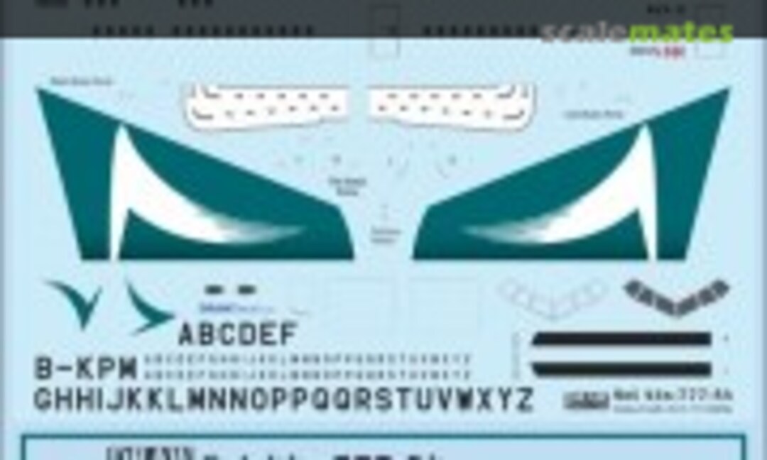 1:144 Cathay Pacific 2015 Scheme 777-300ERs (Draw Decal 44-777-54) 44-777-54