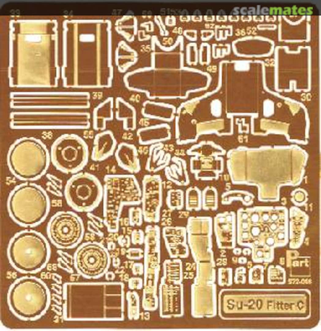 Boxart Su-20 fitter C detail set S72-046 Part