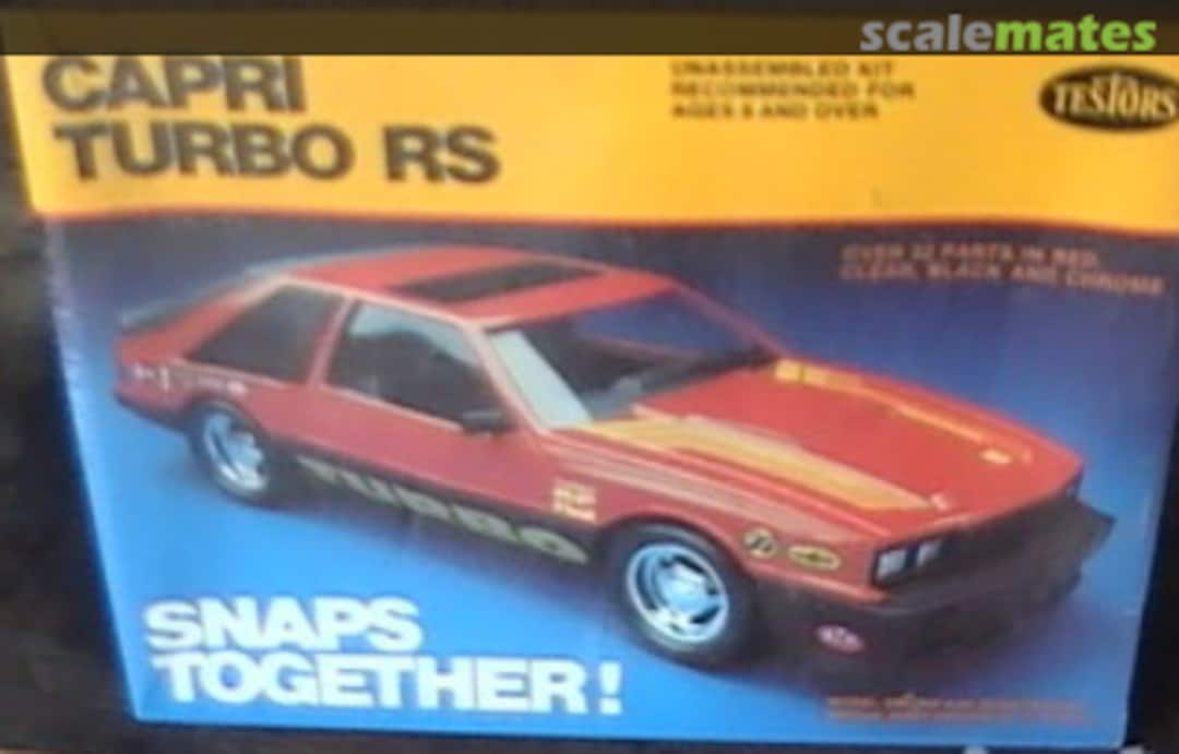 Boxart Capri Turbo RS 924 Testors Boxart Capri Turbo RS 924 Testors