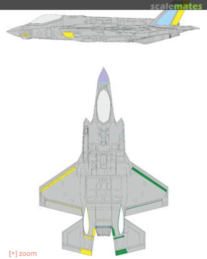 Boxart F-35A RAM Coating Late masks CX694 Eduard Boxart F-35A RAM Coating Late masks CX694 Eduard