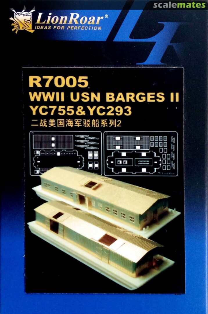 Boxart WWII USN Barges II ~ YC755 & YC293 R7005 Lion Roar Boxart WWII USN Barges II ~ YC755 & YC293 R7005 Lion Roar