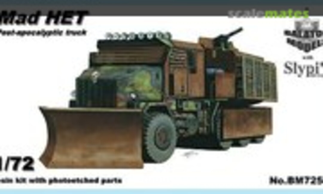 1:72 Mad HET Post-apocalyptic truck (Balaton Modell BM7259) BM7259