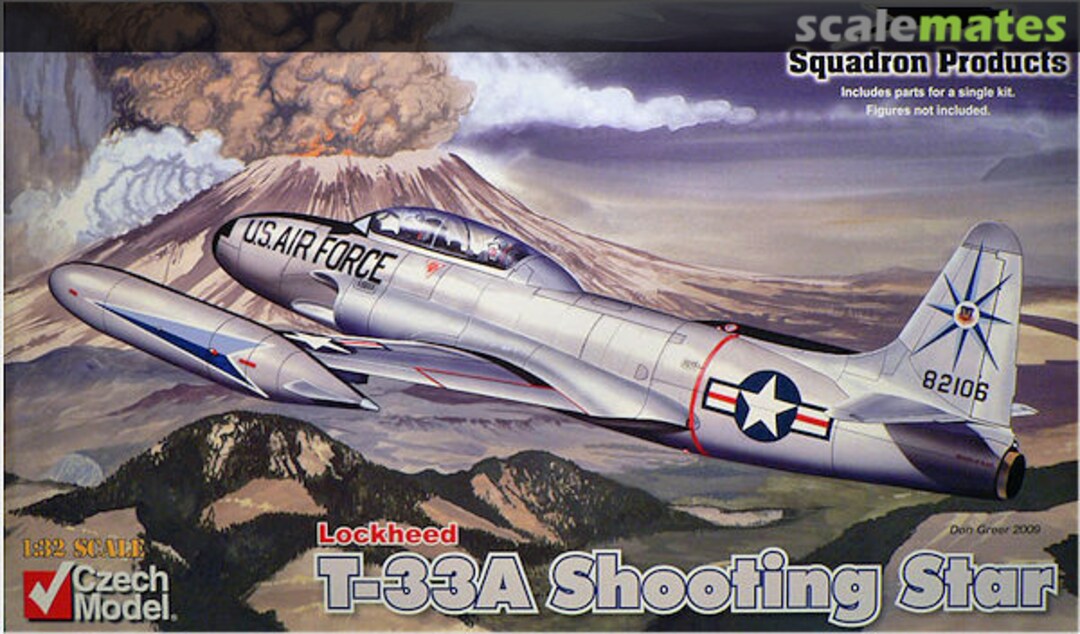 Boxart Lockheed T-33A Shooting Star 3203 Czech Model Boxart Lockheed T-33A Shooting Star 3203 Czech Model