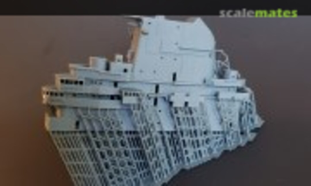 1:350 USS Oriskany CV-34 Island, 1951-1954, Korean War (Model Monkey 350-CV34 1951) 350-CV34 1951