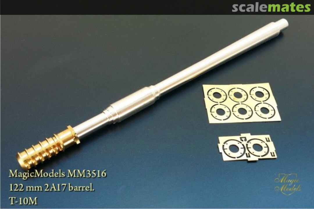Boxart 122 mm 2A17 barrel for T-10M MM3516 Magic Models Boxart 122 mm 2A17 barrel for T-10M MM3516 Magic Models