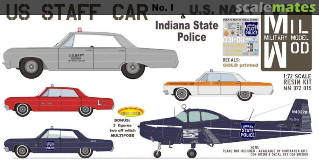 Boxart US Staff Car No I - USAF - Impala MM 072 015 Mil Mod Boxart US Staff Car No I - USAF - Impala MM 072 015 Mil Mod