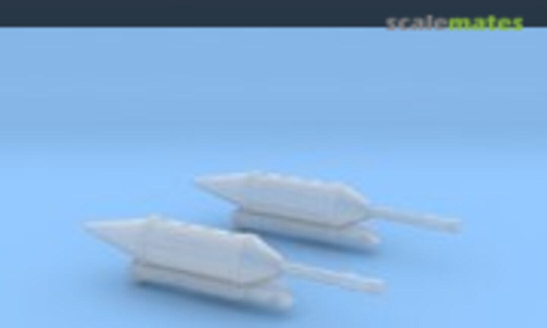 1:72 .303 Browning machine gun pods for Cessna 337 Lynx (Model Ordnance )