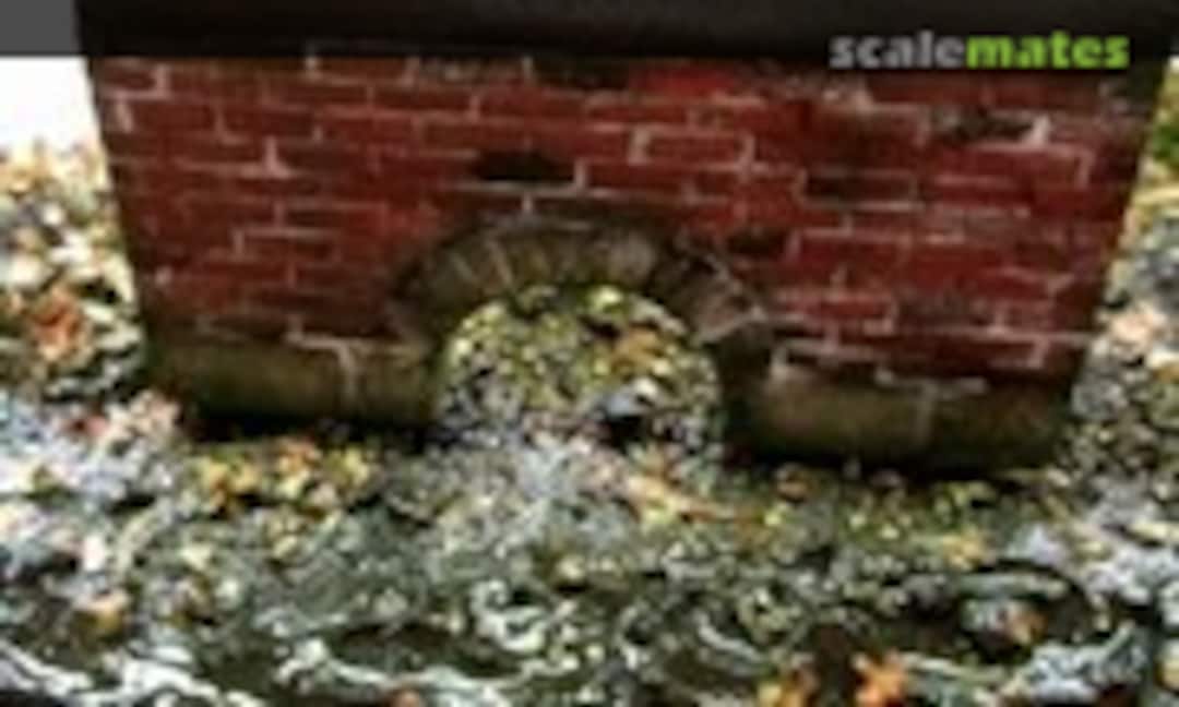 1:35 Small Culvert Bridge – 2 Wall Sections (Fields of Glory FoG5160C) FoG5160C