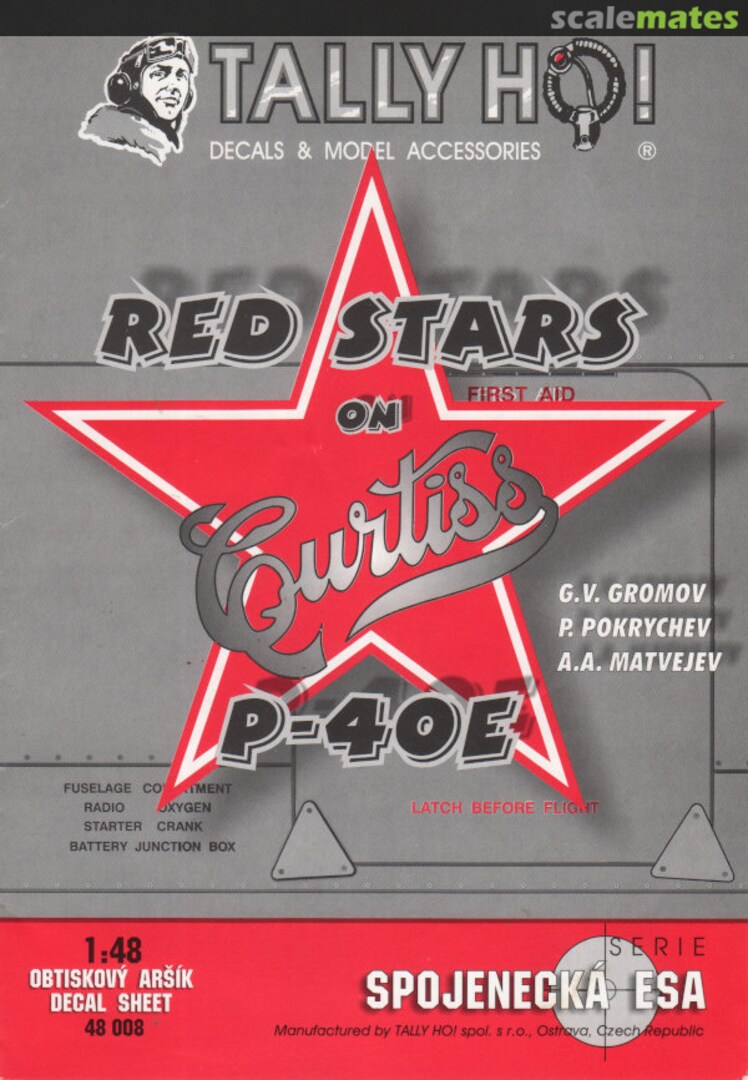 Boxart Red Stars on Curtiss P-40E 48 008 Tally Ho! (CZ) Boxart Red Stars on Curtiss P-40E 48 008 Tally Ho! (CZ)