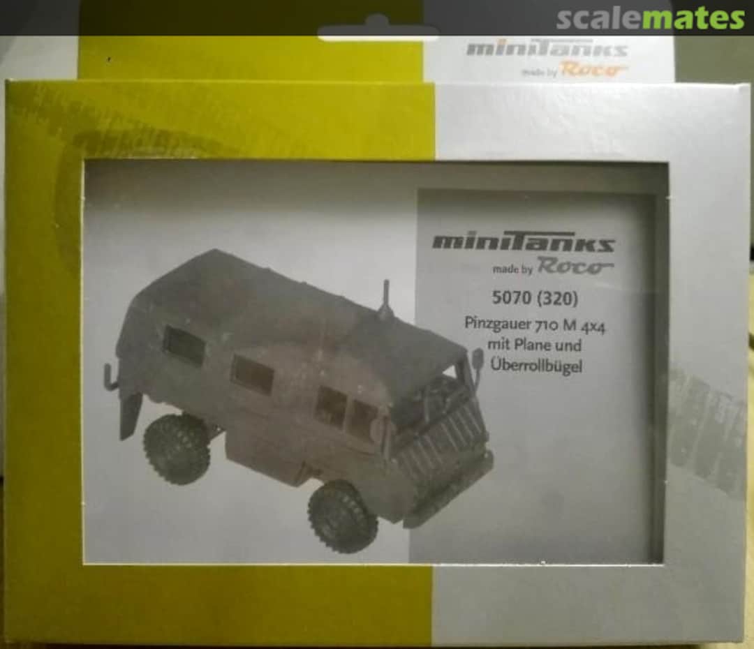 Boxart Pinzgauer 710 M 4x4 5070 Roco Minitanks Boxart Pinzgauer 710 M 4x4 5070 Roco Minitanks