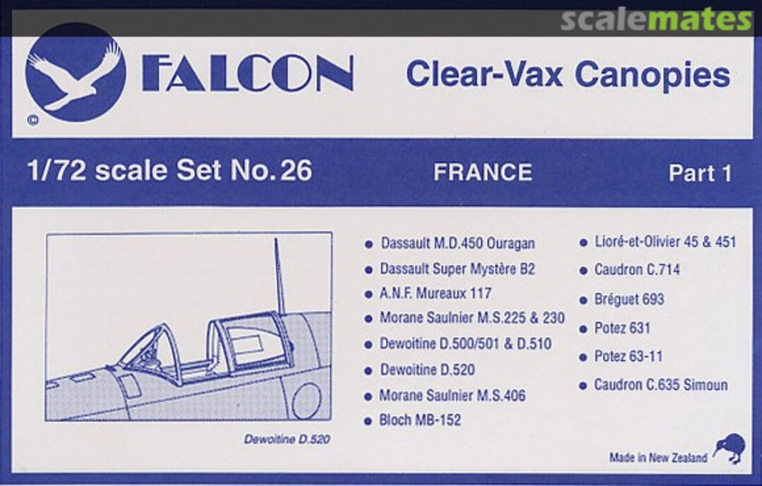 Boxart France Part 1 26 Falcon Boxart France Part 1 26 Falcon