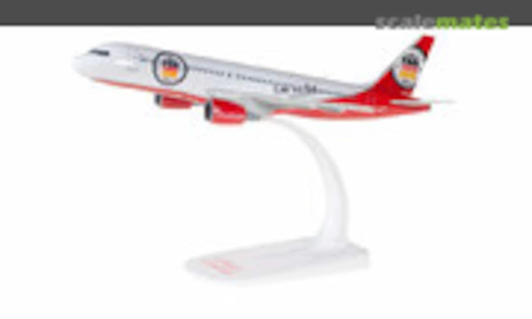 Air Berlin A320 D-ABFK &quot;Fan Force One&quot; (Herpa 611213)