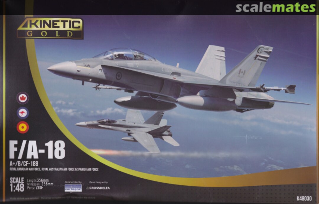 Boxart F/A-18A+/B/CF-188 K48030 Kinetic Boxart F/A-18A+/B/CF-188 K48030 Kinetic