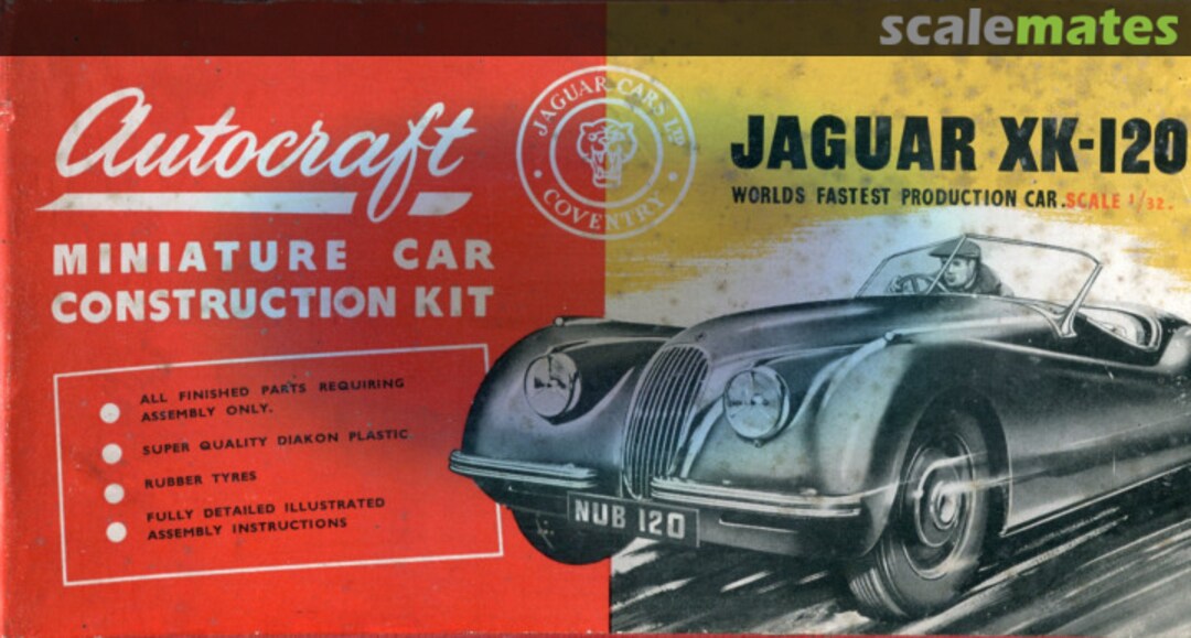 Boxart Jaguar XK120 A/1 SMEC Boxart Jaguar XK120 A/1 SMEC