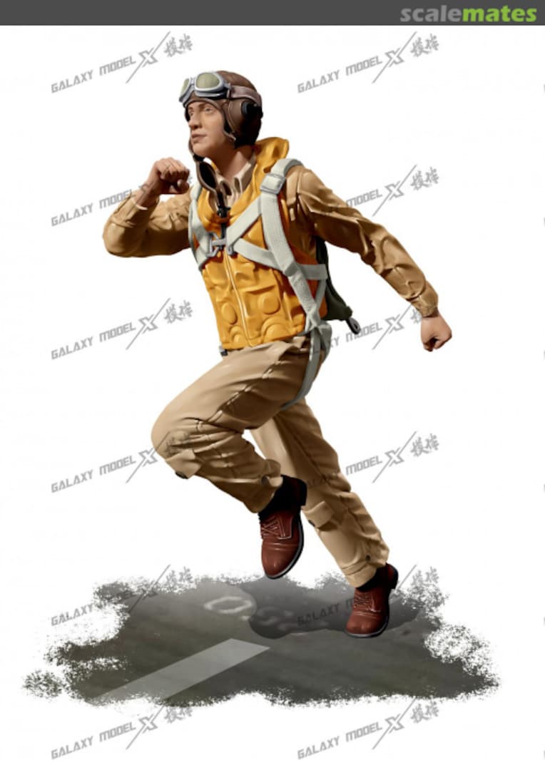 Boxart WWII US FIGHTER PILOT F48025 Galaxy Model Boxart WWII US FIGHTER PILOT F48025 Galaxy Model