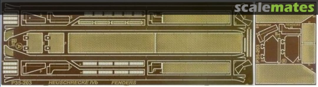 Boxart Heuschrecke IVb fenders P35-203 Part Boxart Heuschrecke IVb fenders P35-203 Part