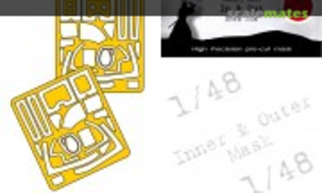 1:48 Douglas A-26 C-15 Invader - In & Out Canopy Mask (DEAD Design Models NM48325) NM48325