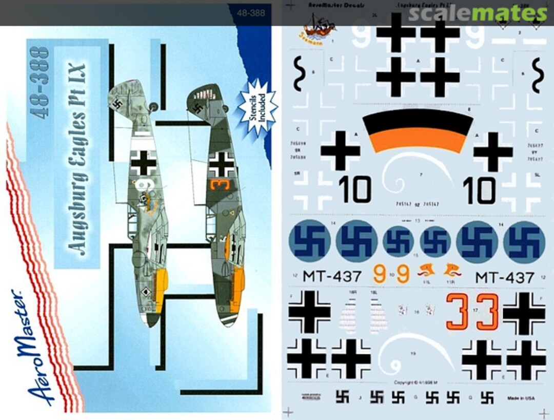 Boxart Augsburg Eagles Pt. IX 48-388 AeroMaster Boxart Augsburg Eagles Pt. IX 48-388 AeroMaster