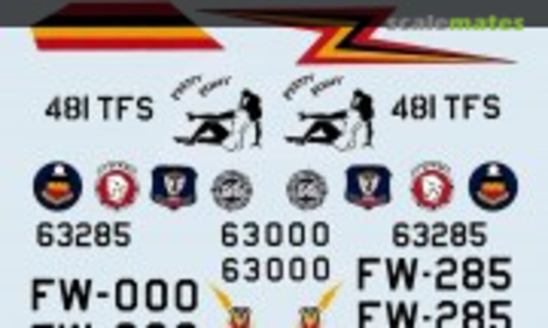 1:48 F-100D Super Sabres (SuperScale International 48-80) 48-80