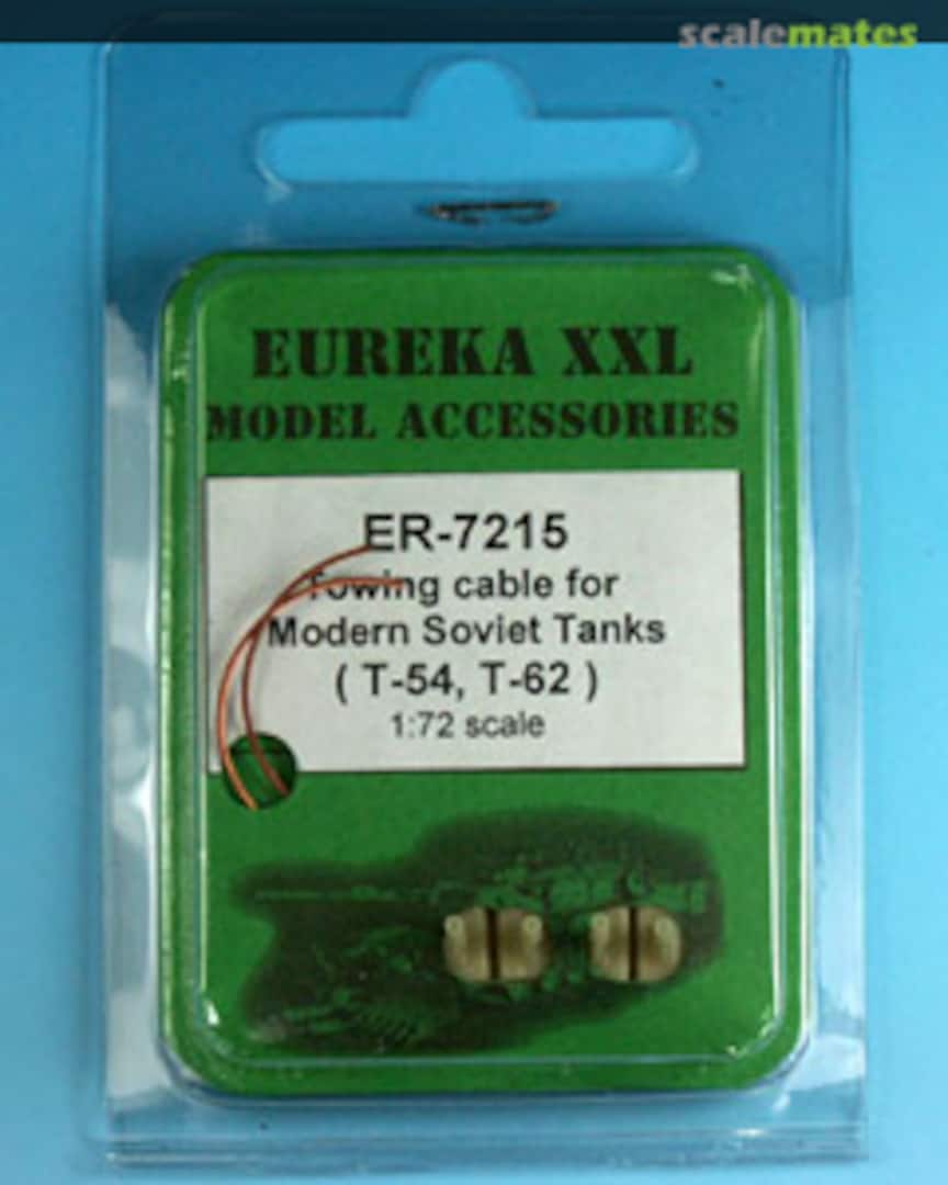 Boxart Set of 2 towing Cables modern Soviet Tanks (T-55, T-62) ER-7215 Eureka XXL Boxart Set of 2 towing Cables modern Soviet Tanks (T-55, T-62) ER-7215 Eureka XXL