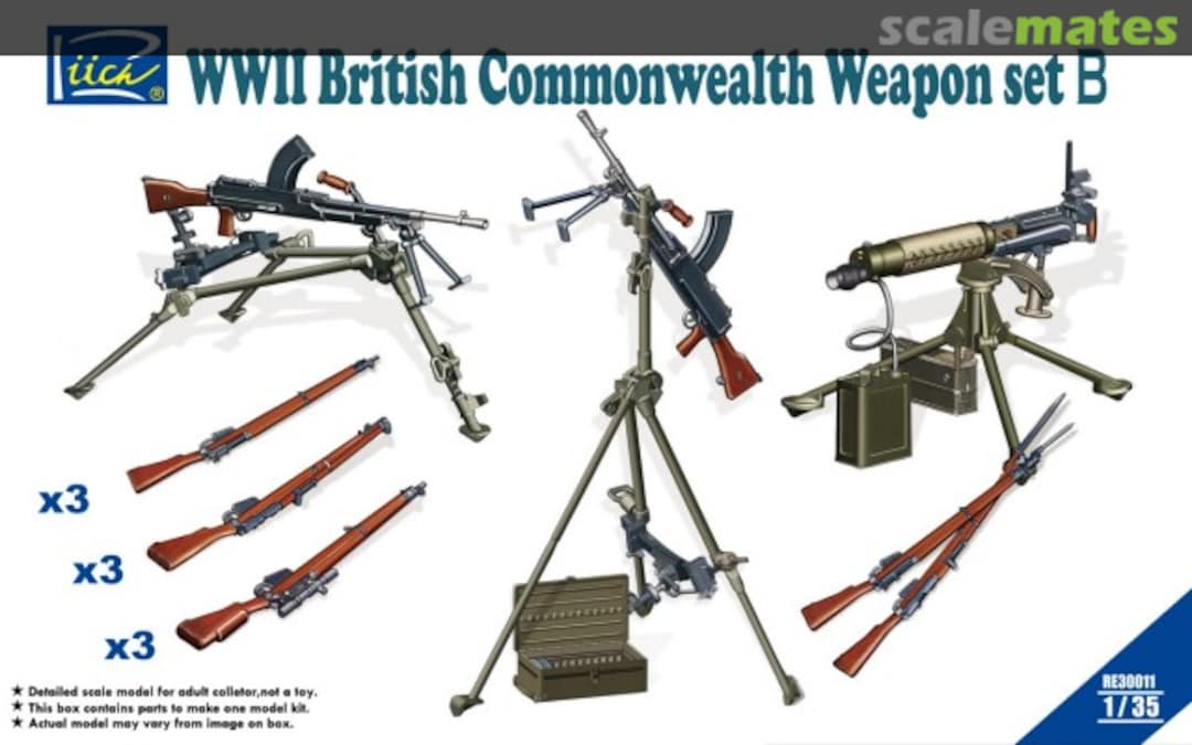 Boxart British & Commonwealth Weapon Set B RE30011 Riich.Models Boxart British & Commonwealth Weapon Set B RE30011 Riich.Models