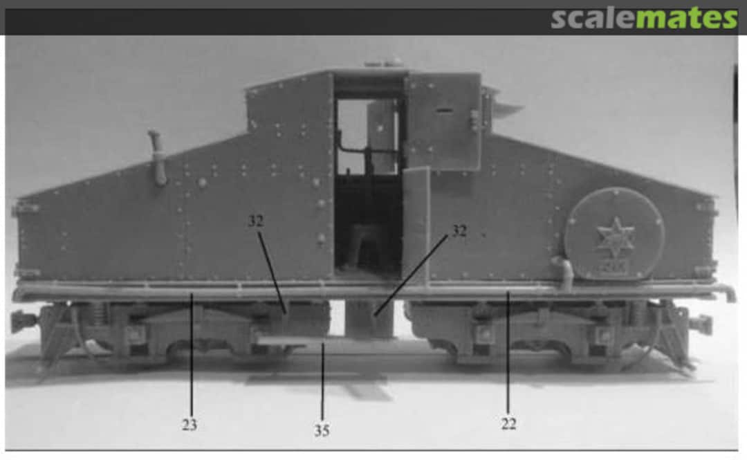 Boxart Crochat Diesel Locomotive WW2 UM 256 U-Models Boxart Crochat Diesel Locomotive WW2 UM 256 U-Models