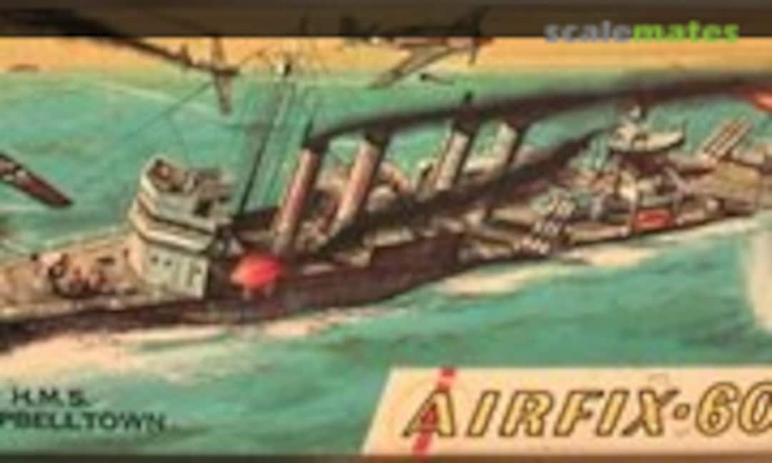 1:600 H.M.S. CAMPBELLTOWN (Airfix S2-39)