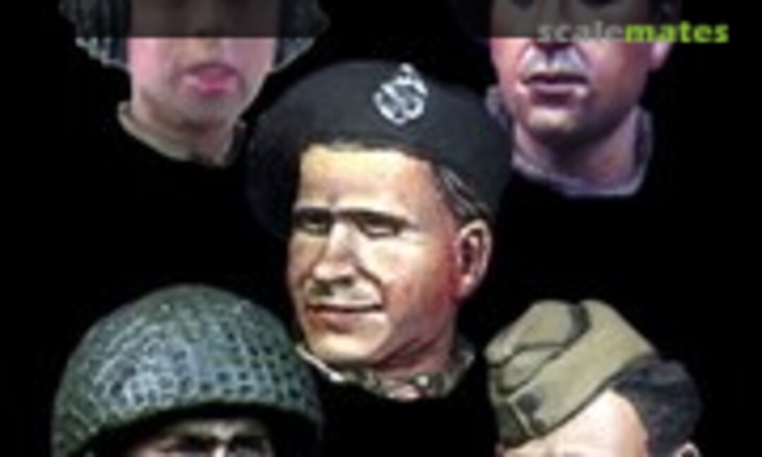 1:35 WW2 British Heads Set #2 (Alpine Miniatures H016) H016