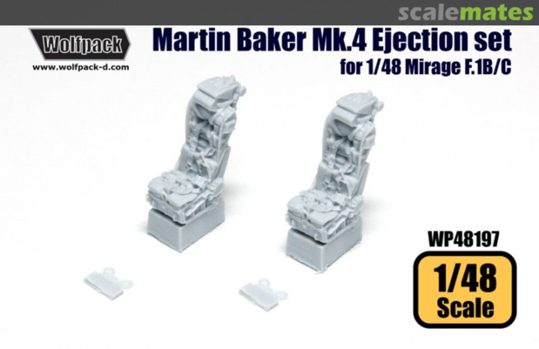 Boxart Martin Baker Mk.4 Ejection Seat Set WP48197 Wolfpack Boxart Martin Baker Mk.4 Ejection Seat Set WP48197 Wolfpack