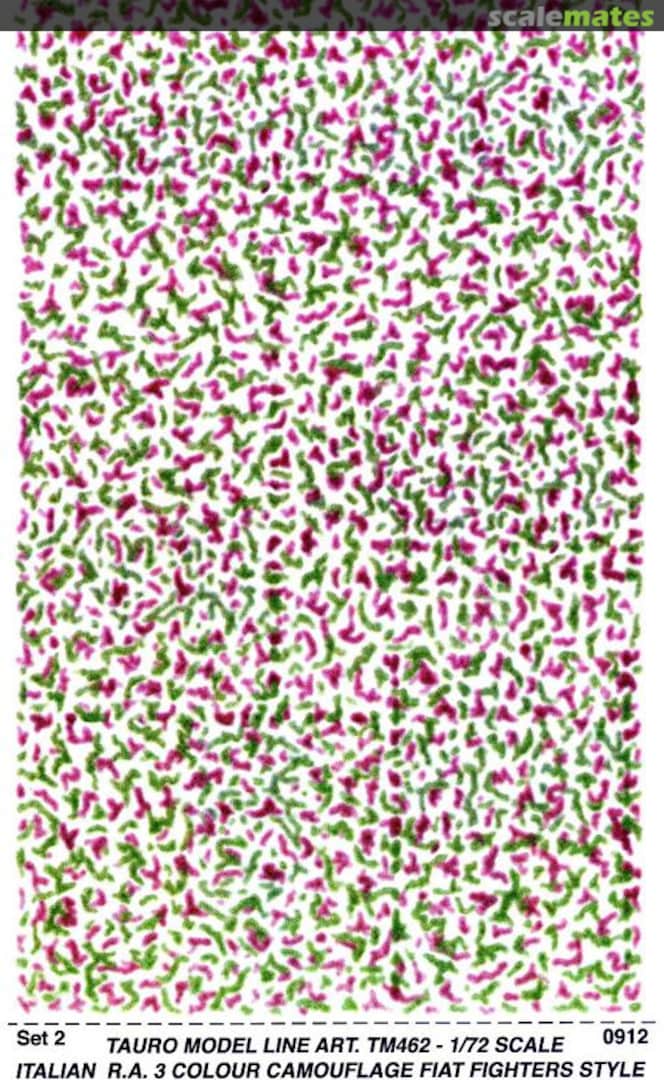 Boxart Italian RA 3 Colors Camouflage TU 462 Tauro Model Boxart Italian RA 3 Colors Camouflage TU 462 Tauro Model