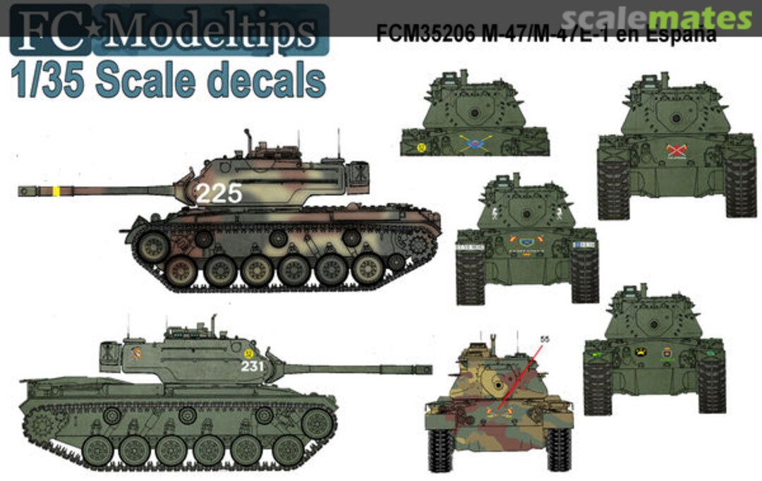 Boxart M-47/M-47E-1 in Spain 35206 FC Modeltips Boxart M-47/M-47E-1 in Spain 35206 FC Modeltips