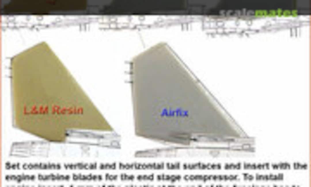1:72 Upgrade set for Airfix Su 27B (L&M Resin Kits )