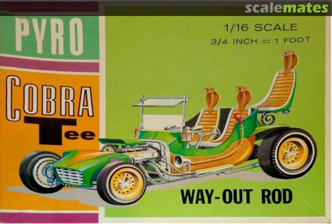 Boxart Cobra Tee Way Out Rod C185-400 Pyro Boxart Cobra Tee Way Out Rod C185-400 Pyro