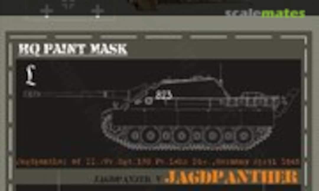 1:16 Jagdpanther II./Pz.Rgt.130 Pz.Lehr Div. Germany April 1945 Paint Mask (HQ-Masks JGP 023) JGP 023