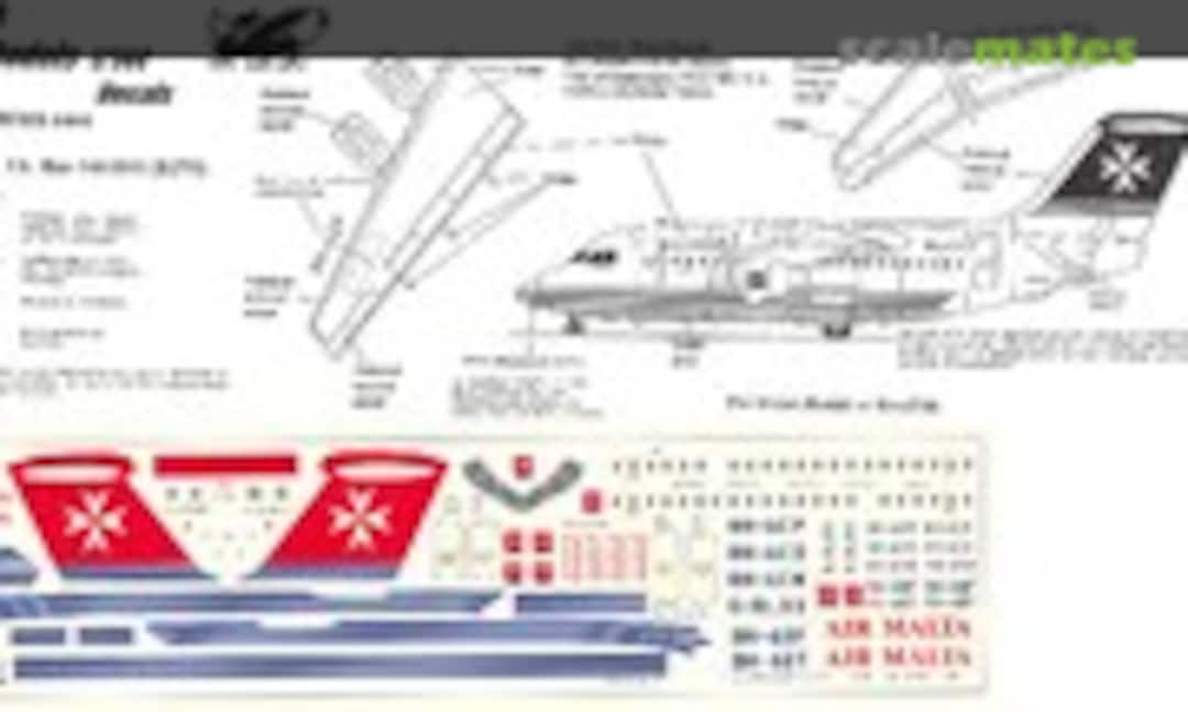 1:144 Air Malta BAe146-100 (Welsh Models WHD4404) WHD4404