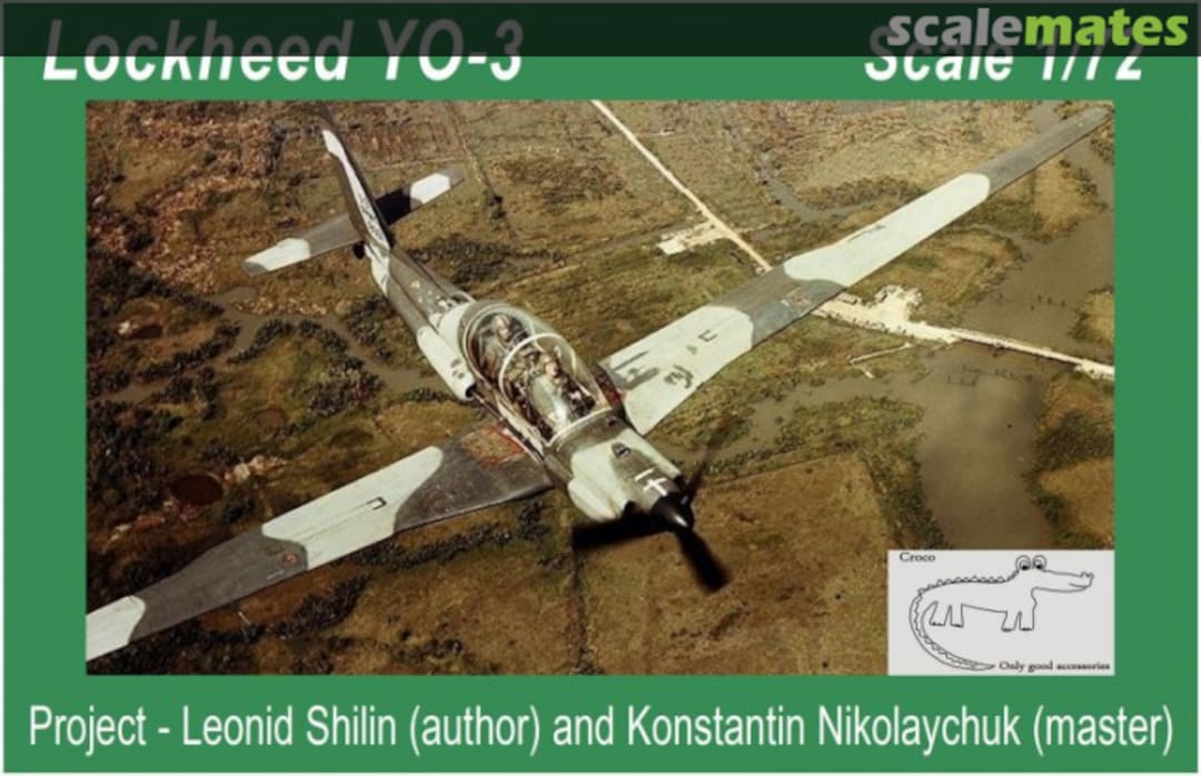 Boxart Lockheed YO-3 CMD7211 Croco Models